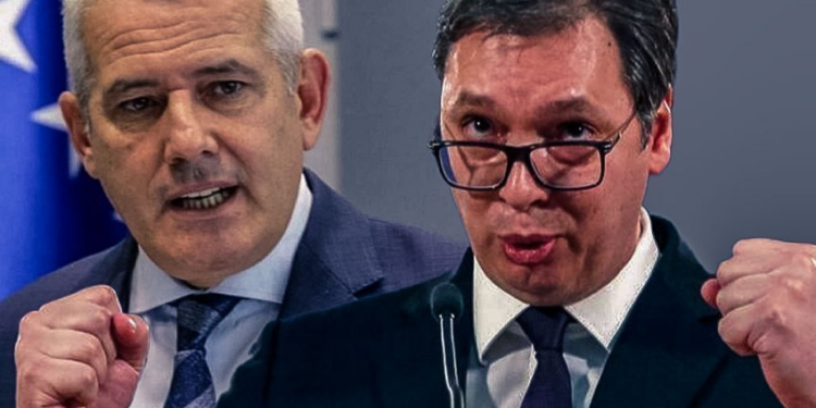 Posterët për Vuçiqin në veri, Sveçla paralajmëron burgosjen e tij nëse hyn pa leje në Kosovë