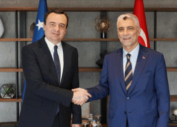Kurti takohet me ministrin e Tregtisë së Turqisë, flasin për marrëdhëniet e përbashkëta ekonomike