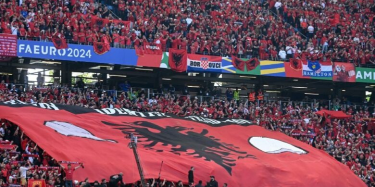 Ekipet me më së shumti tifozë në Euro 2024, Shqipëria lë pas kombëtare të mëdha