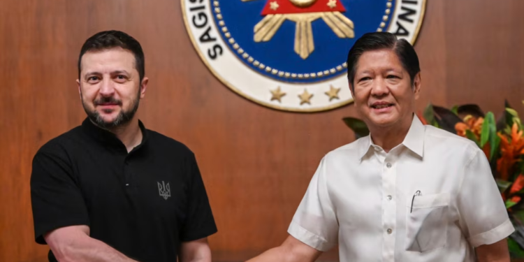 Zelensky në Filipine për të kërkuar mbështetje për samitin e paqes