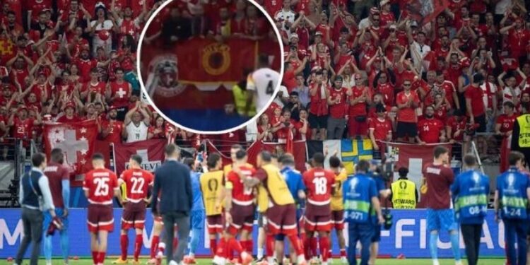 Flamuri me simbol të UÇK-së i kushton Zvicrës me gjobë