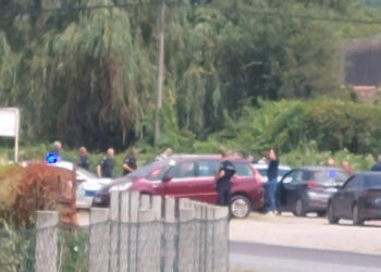 Pamje nga vendi i ngjarjes ku dyshohet se është vrarë Faton Hajrizi