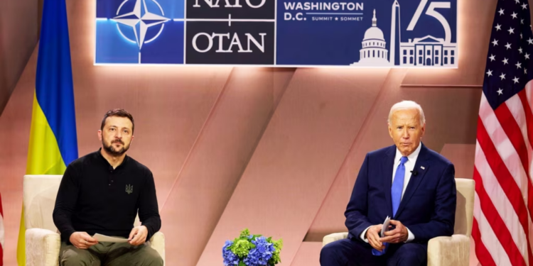 Zelensky falënderon Bidenin për angazhimin rreth Ukrainës