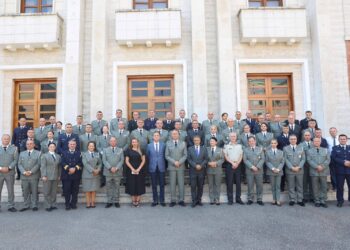 Oficerë të FSK-së diplomojnë në Kolegjin e Mbrojtjes të Shqipërisë