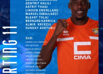 Adetunji i prinë sulmit të Ballkanit ndaj Santa Colomas