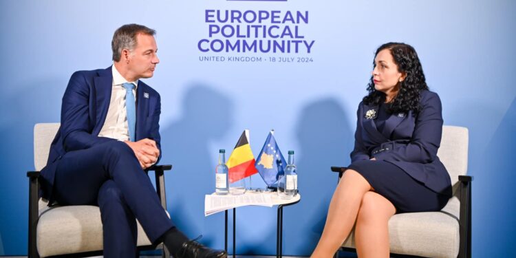 Osmani takon kryeministrin belg, flasin për rëndësinë e integrimit euroatlantik të Kosovës