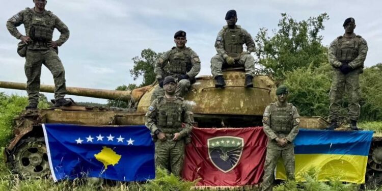 Jashari ndan mirënjohje për kontingjentin e FSK-së që mori pjesë në një mision të realizuar në Mbretërinë e Bashkuar