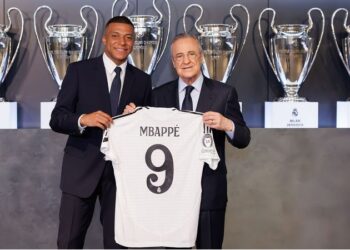 Prezantimi mbretëror i Mbappes te Reali