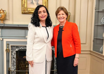 Osmani falënderon senatoren amerikane për përkrahjen ndaj Kosovës