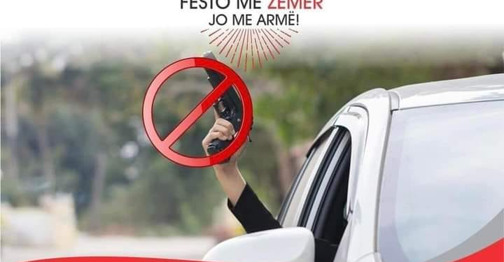 Sot lansohet fushata “Festo me zemër, jo me armë”