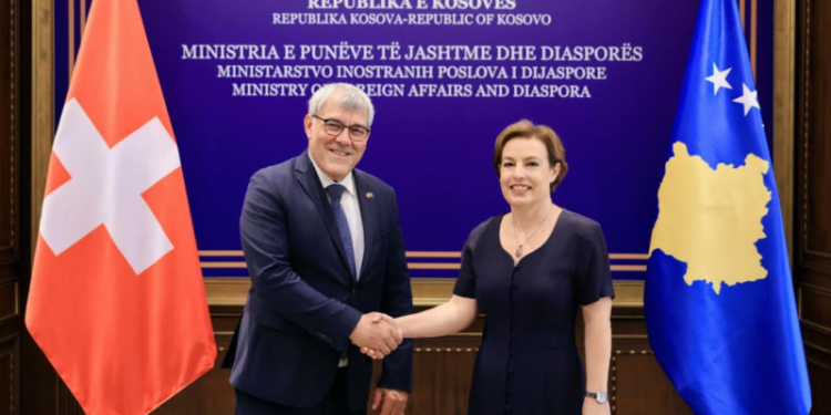 Gërvalla takon Presidentin e Këshillit Kombëtar të Zvicrës: Mërgata urë e përhershme e miqësisë