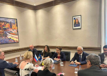 Gërvalla takon kryeparlamentaren sllovene