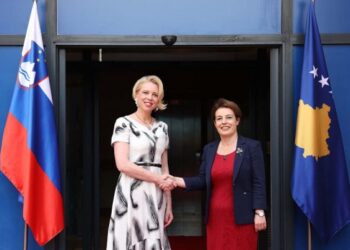 ​Gërvalla pret në takim kryetaren Zupançiq, flasin për anëtarësimin e Kosovës në organizata ndërkombëtare