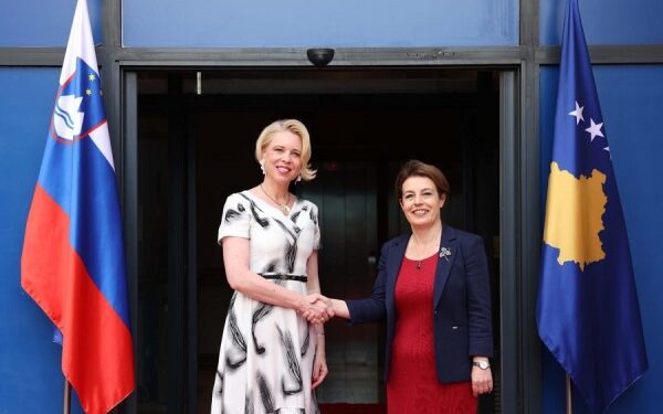 Gërvalla pret në takim kryetaren Zupançiq, flasin për anëtarësimin e Kosovës në organizata ndërkombëtare