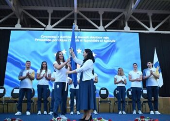 Presidentja Osmani në ceremoninë hapëse të Olimpiadës