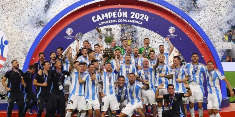 Argjentina triumfon në “Copa America”