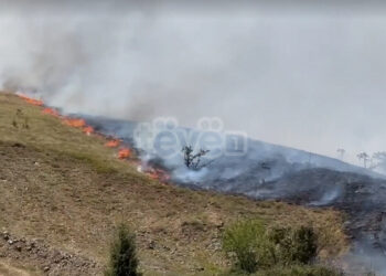 As pas gjashtë ditësh nuk ndalet zjarri në Babaj të Bokës në Gjakovë