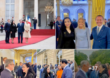 Osmani takon liderë botërorë e delegacione në Paris: Fuqizimi i miqësive është në interes të Kosovës