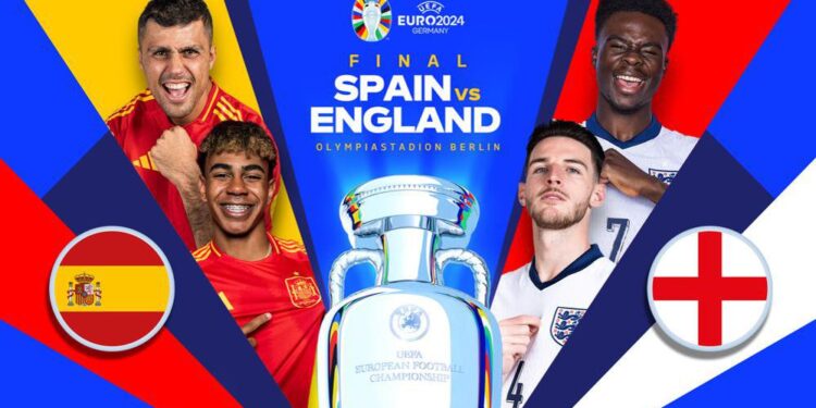 Spanjë – Angli, finalja e madhe e Evropianit