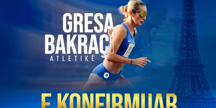 Atletja Bakraçi përfaqëson Kosovën në Olimpiadë