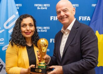 Infantino pret presidenten Osmani, flasin për futbollin kosovar