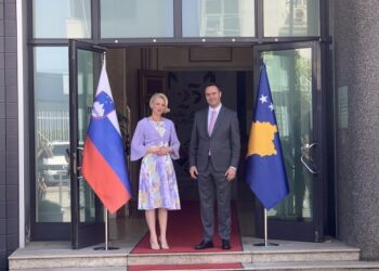 Nis takimi i Konjufcës me homologen sllovene