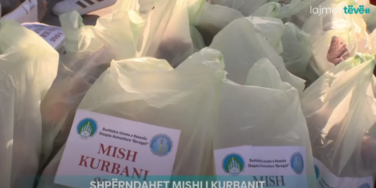 Shpërndahet mishi i kurbanit, amaneti i besimtarëve shkon në vend