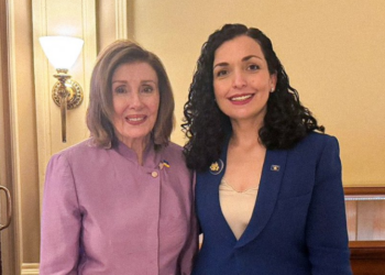 Osmani takon Pelosin: Mike e vërtetë e Kosovës, kënaqësi të diskutosh për vlerat që na bashkojnë