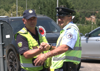 Patrullime vëllazërore në Rrugën e Kombit, vozitësit mirëpresin bashkëpunimin policor Kosovë – Shqipëri