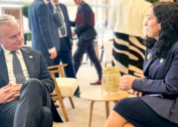 Osmani takohet me homologun lituanez: Shtetet tona qëndrojnë bashkë kundër regjimeve autokratike