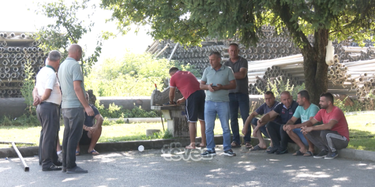 Protestojnë kultivuesit e patateve në Vushtrri, ankohen për mungesë të ujit