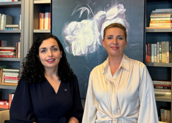 Osmani në Washington, diskuton për paqen dhe sigurinë me kryeministren e Danimarkës