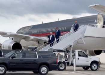 Trump arrin në Uiskonsin për Konventën Republikane