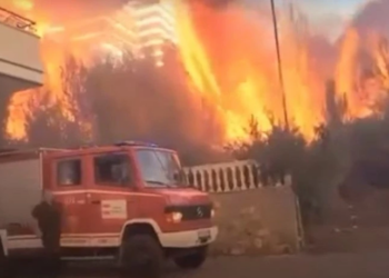 Balla për zjarret në Shëngjin: Jemi në kontakt me KFOR-in, dyshohet për zjarrvënie të qëllimshme