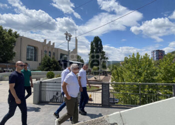 Sveçla viziton urën e Ibrit në Mitrovicë të Veriut