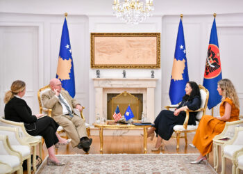 Osmani e Hovenier diskutojnë për situatën e sigurisë