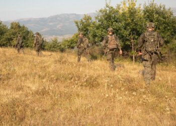 Ushtarët polakë në kuadër të KFOR-it kryen patrullime në vijën kufitare Kosovë – Serbi
