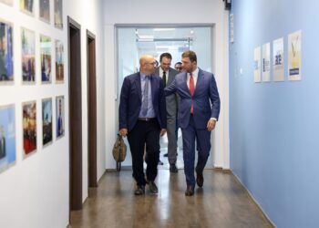 Sarrazin në selinë e PDK-së, Krasniqi: Diskutuam për zhvillimet politike në rajon, me theks të veçantë ato në Kosovë