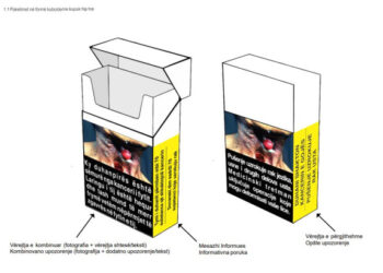 Nga 1 shtatori produktet e duhanit do të përmbajnë njoftime për vërejtjet shëndetësore