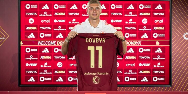 Roma zyrtarizon sulmuesin Dovbyk