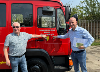 ​Komuna e Shtimes bëhet edhe me një automjet të zjarrfikësve, donacion nga Gjermania