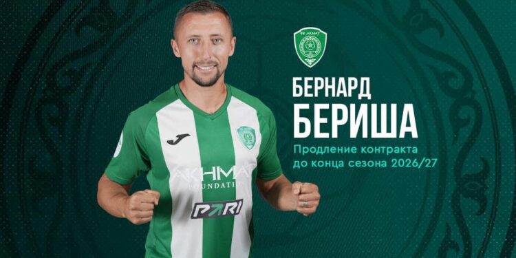 Berisha rinovon kontratën me Akhmatin