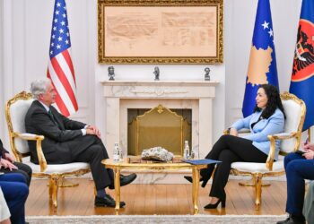 Osmani për takimin me shefin e CIA-s: Aleanca me SHBA-të, garancë për siguri dhe paqe