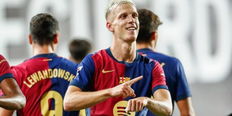 Dani Olmo nuk është regjistruar për gjithë sezonin nga Barcelona, e konfirmon La Liga