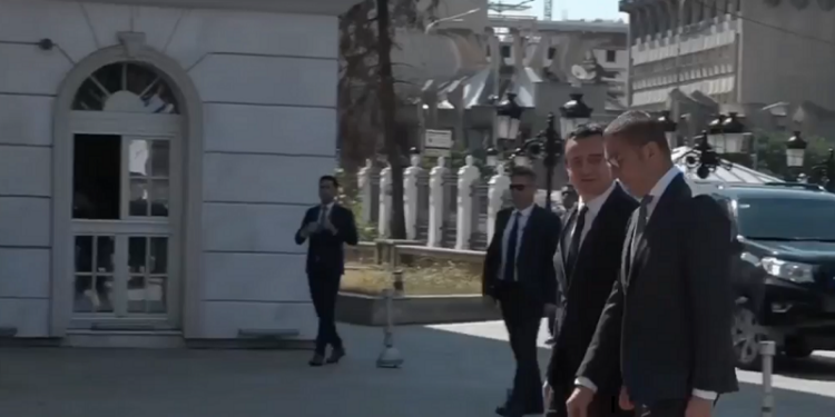 Nis takimi i Kurtit me homologun nga Maqedonia e Veriut