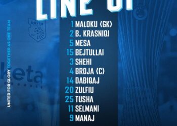 Drita sulmon Audan me Manajn