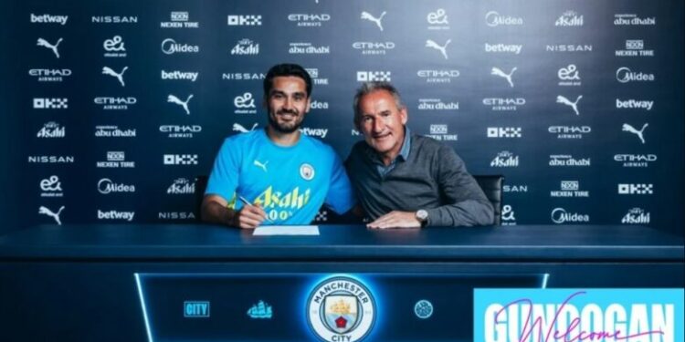 Ilkay Gundogan rikthehet te Man City