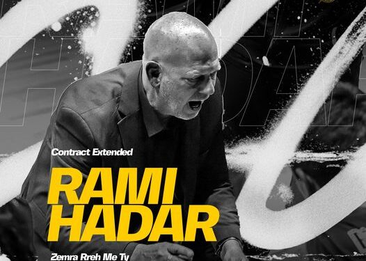 Rami Hadar, zyrtarizimi i parë i KB Pejës