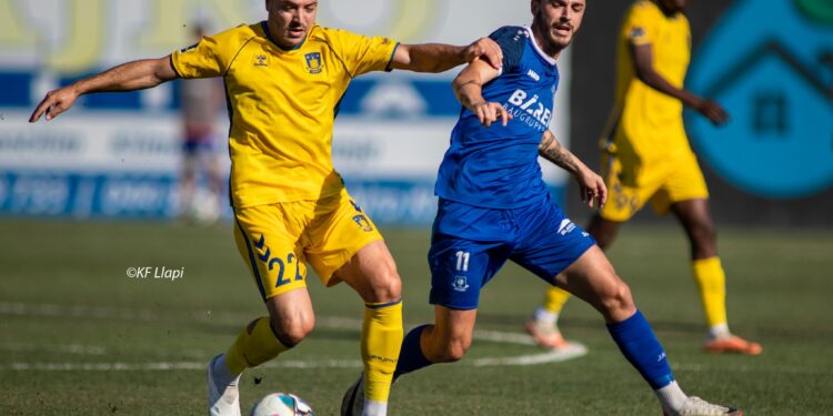 Llapi përshëndetet nga Evropa me barazim