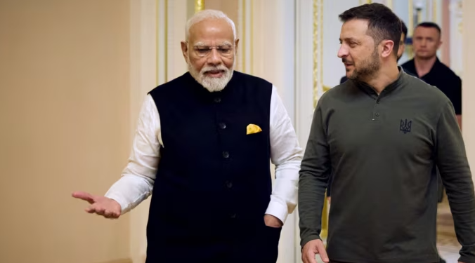 Zelensky thotë se do ta mbështeste mbajtjen në Indi të samitit të dytë për paqe